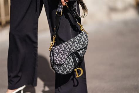 metal dior saddle bag